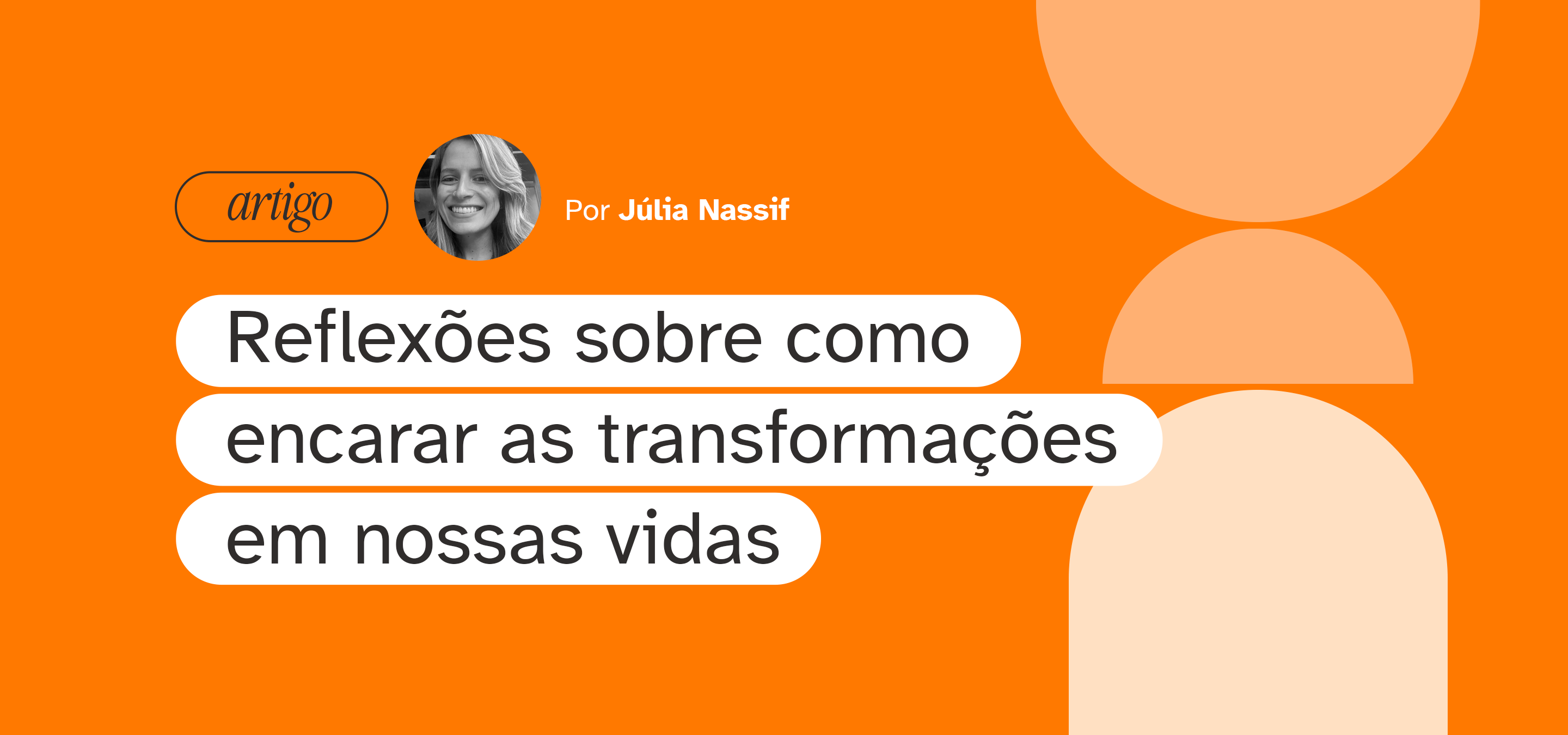 mudanças